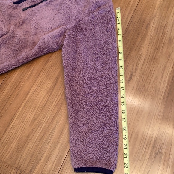 PINK VICTORIA’S SECRET MAUVE SHERPA PULLOVER - Picture 12 of 16